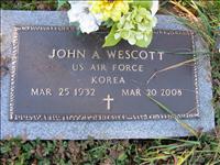 Wescott, John A